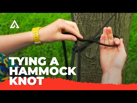 YouTube video about: How to tie knot for hammock?