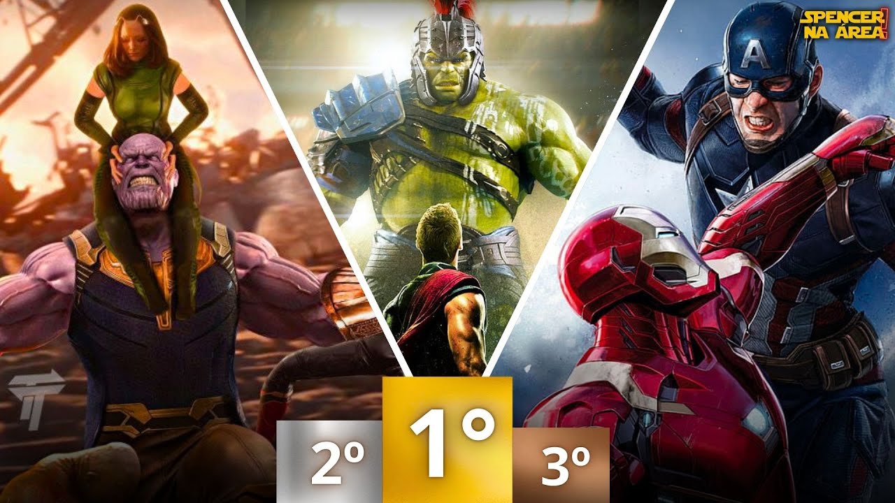 AS 10 MELHORES LUTAS DA MARVEL (ucm)