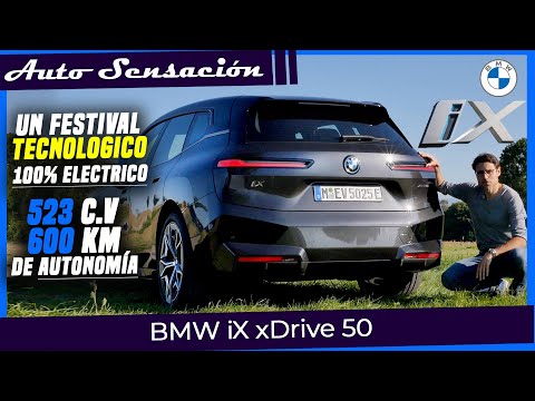 Prueba BMW iX xdrive50 M-sport 2022 . El Kaiser tecnológico y eléctrico de BMW.