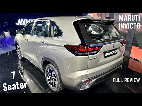 2024 Maruti Suzuki Invicto Alpha Model - Price, Interiors, Features, Mileage | INVICTO 7-Seater MPV