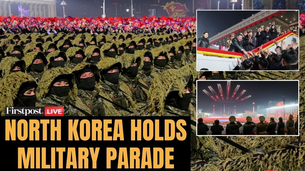 LIVE: Kim Jong-Un Attends North Korea's Military Parade | North Korea News | N18G