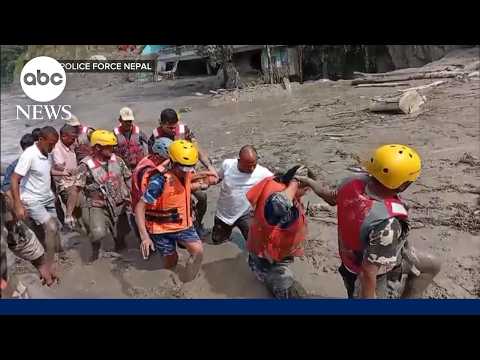 At least 63 Americans missing in Nepal-Tibet floods, officials say amid rescue op