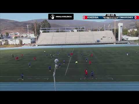 Viajes Kinessia FC 🆚 CT Cimarrones de Tijuana  6a jornada de la Liga Juvenil Baja Oficial sub 17