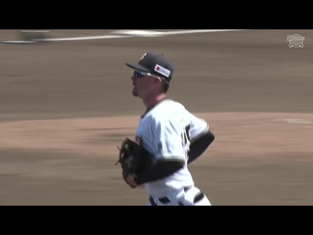 [農場]歐力士猛牛戴爾滑捕球強擊球，展現出色防守！ 2025年7月26日歐力士猛牛歐力士猛牛vs.久富疾風冒險者靜岡