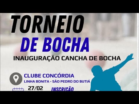 Torneio de quarteto e  inauguração da cancha - linha Bonita - São Pedro do Butiá, RS.