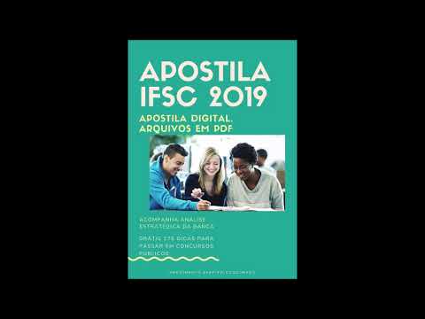 Apostila PEDAGOGO IFSC 2019