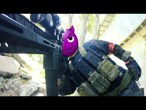 Behind enemy lines: Paintball Sniper DESTROYS the enemy players 😈 😈 . #shorts