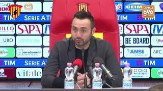 udinesebenevento-la-conferenza-stampa-di-mister-de-zerbi