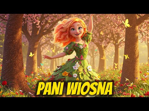 PANI WIOSNA 👸🏻🌤️ - RADOSNA PIOSENKA DLA DZIECI O WIOŚNIE - WIOSENNA PIOSENKA - KOCIE MELODIE 😸🎶
