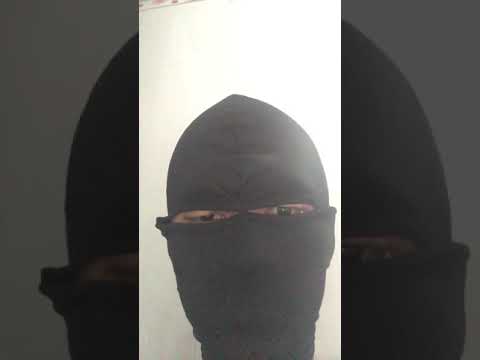 Unboxing masked balaclava 2 holes eye ( i love it )