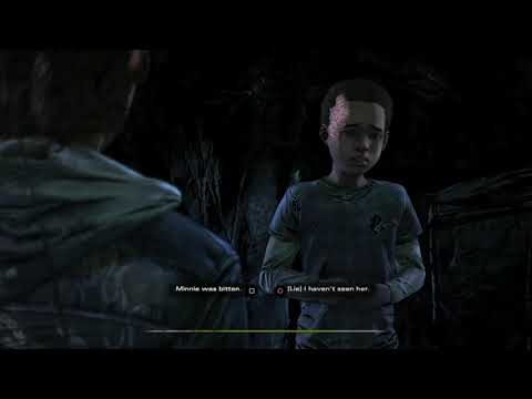 TWD FINAL SEASON CLEM LIES TO TENN ABOUT MINERVA