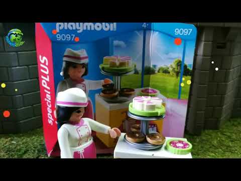 Playmobil Pastry 9097 ??-Pastry Special Plus Playmobil-Unboxing of Toys ? ⁉️