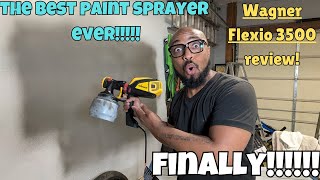 Wagner Flexio 3500 paint sprayer review!