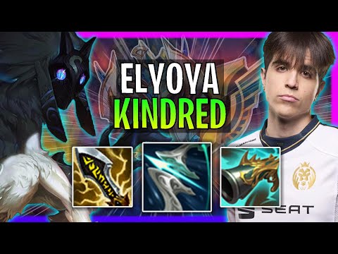 ELYOYA DOMINANDO CON KINDRED! - MAD Elyoya Juega Kindred Jungla vs Lee Sin! | Season 2023