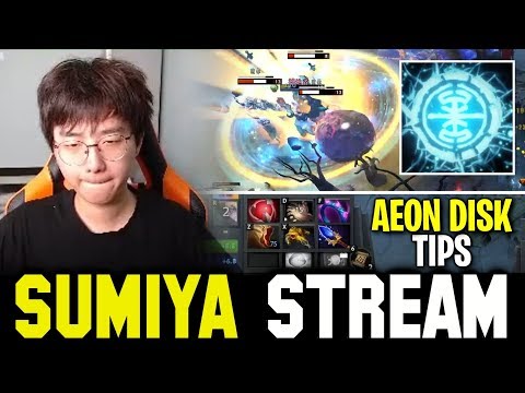 Aeon Disk + Dagon + Refresher = Cancer Game | Sumiya Invoker Persona Stream Moment #883