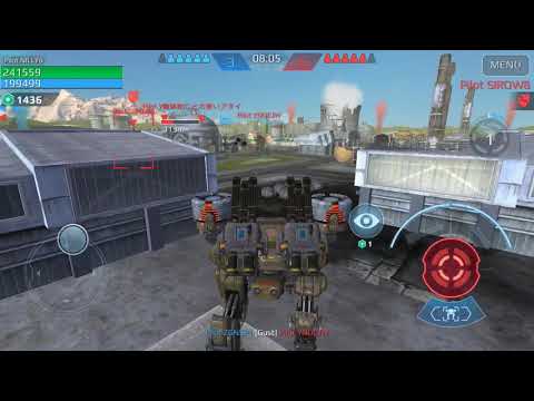 New Behemoth Robot! War Robot Test Server Gamplay