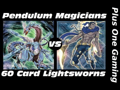 Yu-Gi-Oh! Pendulum Magicians vs 60 Card Lightsworns - Plus One Gaming Feature Match
