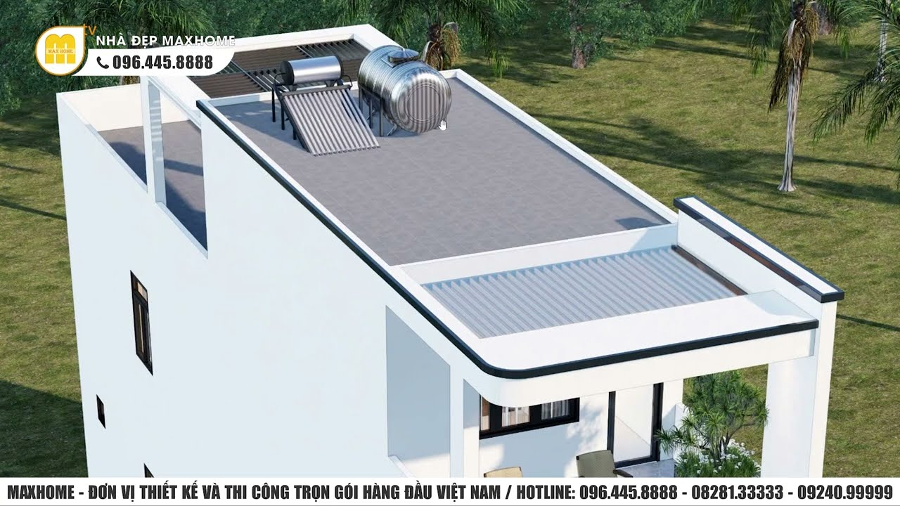 mẫu nhà phố 3 tầng HOT nhất trong những tháng đầu năm 2025