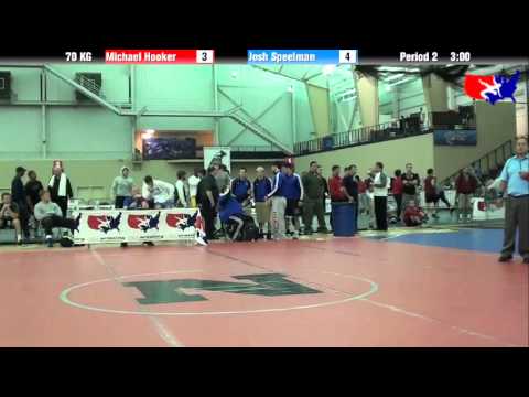 Michael Hooker vs. Josh Speelman at 2013 ASICS University Nationals - GR