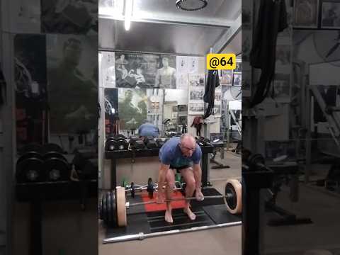 205 KG Deadlift @64yo 84kg body weight. #fitguysover60 #mikementzer #heavydutytraining
