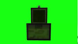 Minecraft Chest Open and Close Green Screen HD