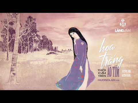 Hoa trắng thôi cài trên áo tím Sheet - Hương Lan