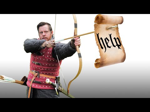 Can you SHOOT AN ARROW with a MESSAGE on it?