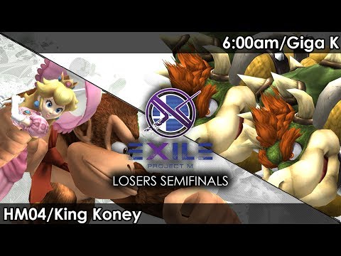 Project M: HM04/King Koney V 6:00am/Giga K - Exile 89 Tournament SSBPM