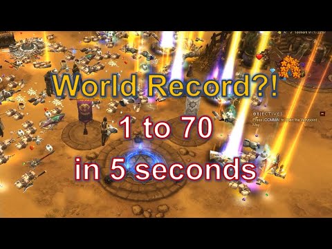 World Record? Level 1 to 70 in 5 Seconds [Diablo 3]