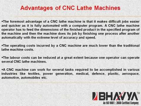 Description of cnc lathe machine