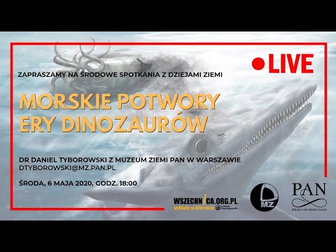 Morskie potwory ery dinozaurów / Dr Daniel Tyborowski