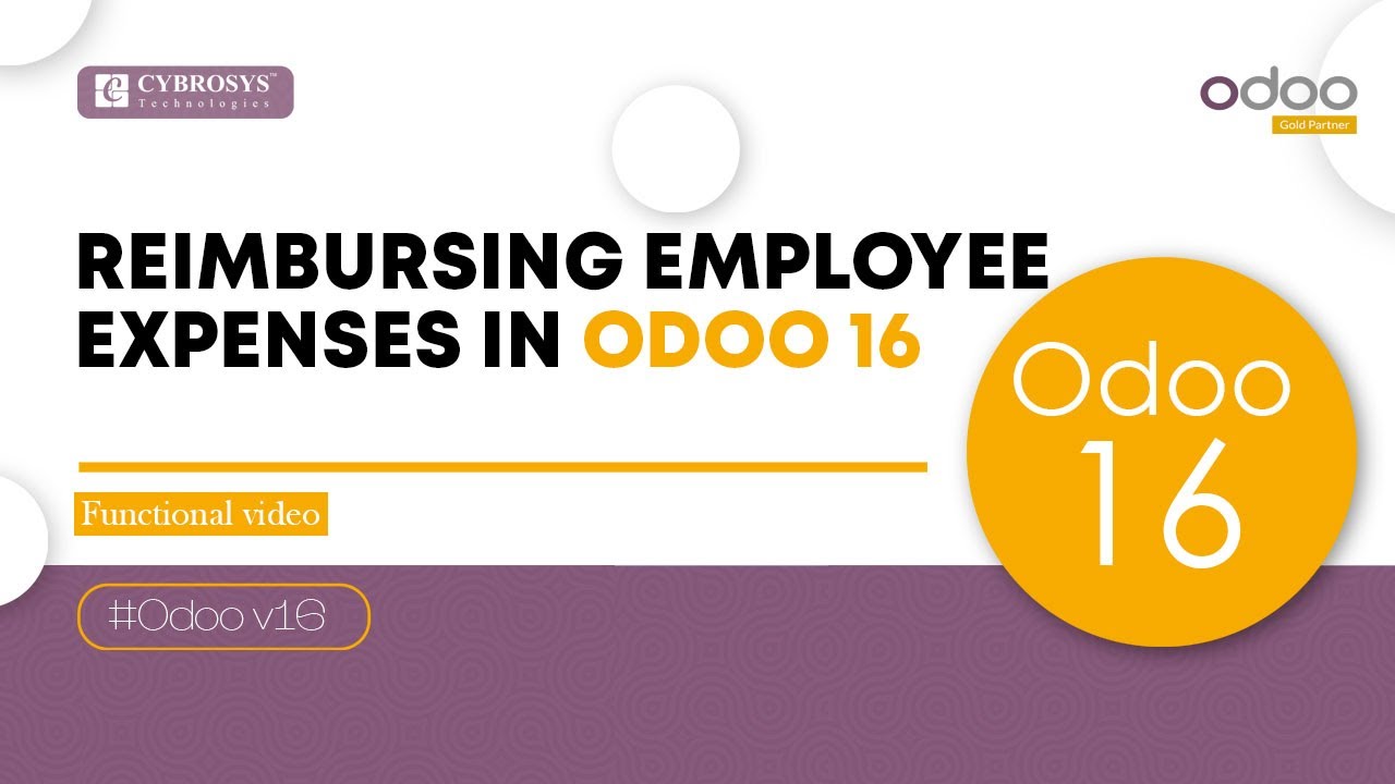 How to Reimburse Employee Expenses in Odoo 16 | Odoo 16 Functional Tutorials