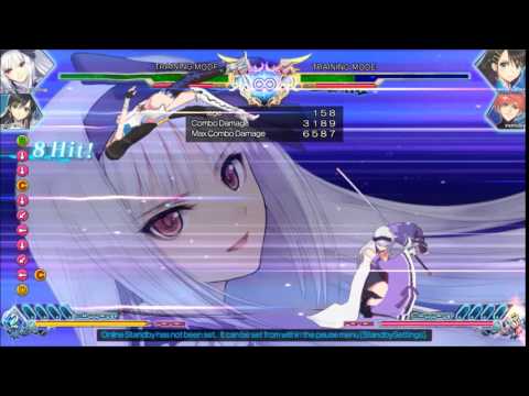 Blade Arcus Urayukihime Corner Combo