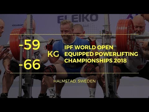 Men, 59-66  kg - World Open Equipped Powerlifting Championships 2018