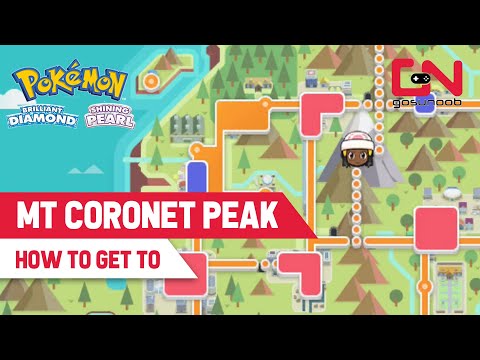 How to Get to Mount Coronet Summit Peak in Pokémon Brilliant Diamond and Shining Pearl
