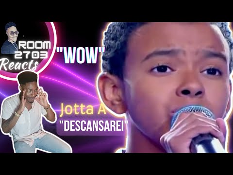 Jotta A sings "Descansarei" - First Time Reaction! ❤️