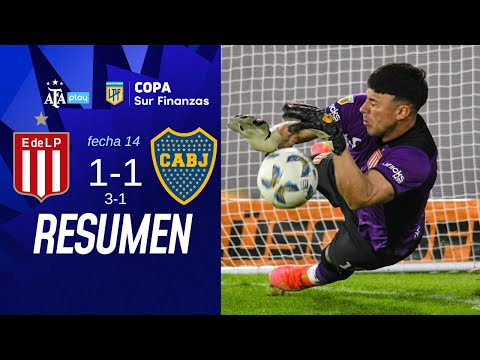 Estudiantes de la Plata 1-1 (3-1) Boca Juniors | #CopaLPF | Resumen | Cuartos de final