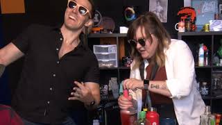 Lindsey Slinging Drinks