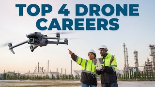 Top 4 DRONE CAREERS in 2024!
