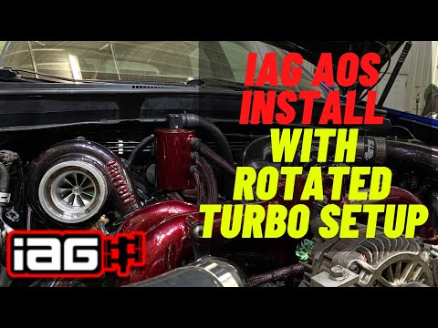 IAG AOS INSTALL!! (ROTATED TURBO STI)