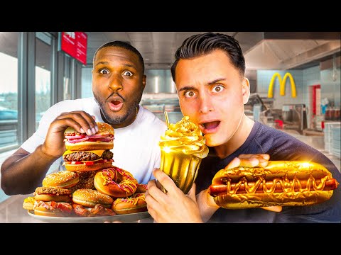 Wir essen 1 Tag nur LUXUS-Fastfood