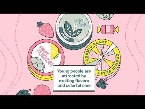 Animated film about white snus, format 16:9