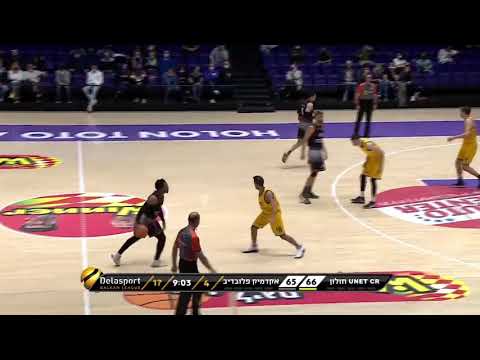 MATCH HIGHLIGHTS Hapoel Holon B C  VS BC Akademik Plovdiv