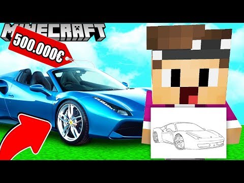 ICH KAUFE ALLES WAS DU ZEICHNEST IN MINECRAFT!