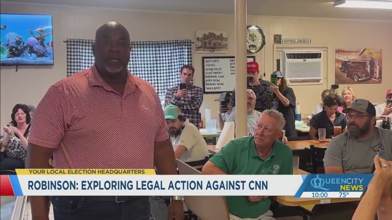 Lt. Governor Robinson returns to the campaign trail amid controversy