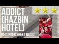 Recorder Sheet Music How To Play ADDICT HAZBIN HOTEL By Silva Hound