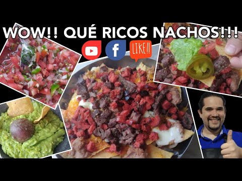 Como hacer NACHOS MEXICANOS