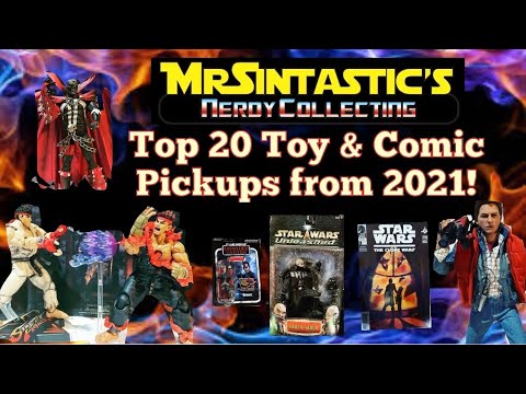 The Top 20 Toy & Comic Pickups of 2021!