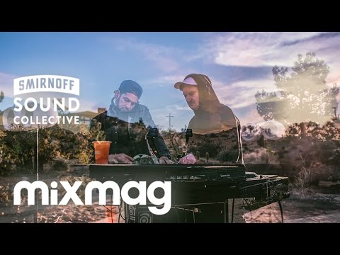 MK and AMTRAC sunset desert sets in The Lab at Rancho V in Joshua Tree