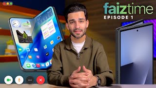 iPhone Fold Specs LEAKED?! iPad with Creator Studio, Samsung Trifold | FaizTime